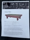 Antique Brunswick Wellington 4 5x9 Pool Table Legs Set Of 4 Vintage Oak Vintage