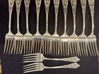 Wallace  rose Point  Sterling Flatware Set Of 12   64 Pieces