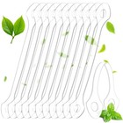 50 Disposable Tongue Scrapers - Plastic Oral Care Cleaners For Fresh Breath  Kid
