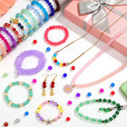 476 Pieces 10mm Round Glass Beads For Jewelry Making  28 Colors Crystal Beads Fo