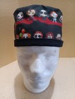 Little Horror People Halloween Men s Skull chemo Surgical Scrub Hat cap Handmade