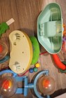 10  Lot Vtg  Graco Einstein And Evenflo Exersaucer Assorted Attachment Toys 