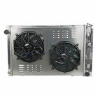 716 3 Row Radiator shroud Fan relay Fit 1973-1987 Chevy C k10 20 30 Blazer gmc
