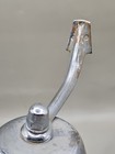 Chrome Plated Brass Ship Fog Bell Vintage Maritime 6 t X 8 w Wall Mount Pitting