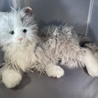 Ageless Innovation Joy For All Companion Pets Grey White Cat Interactive Working