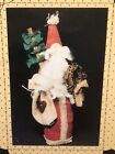 Pattern Primitive Santa Claus Doll   Christmas Tree New Country Stitches