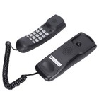 Wired Telephone Wall Mounted Compact Home Office Corded Phone Landline