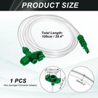 1pcs Air Tube Glue Adhesive Dispenser 3cc Syringes Connector Adapter For Glue