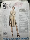 Vintage Vogue Sewing Pattern Paris Original 2495 Size 14 Cut Guy Laroche W Label
