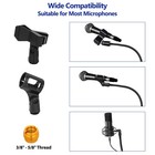 Mic Stand  Boom Microphone Stands Tripod Gooseneck Microphone Stand Height Ad   