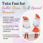 Kids Ballerina Tutu Dress And Soft Running Skirt Outfit  Royal Blue  Ages 2-7