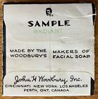 Rare 1930 s Vintage Deco Woodbury  radiant  Face Powder Unopened Sample