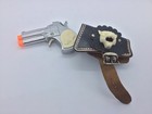 1960 Hubley Panther Toy Gun With Holster Flip Out Action Pistol Wrist Cuff Works
