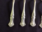 Set Of 6 Vintage Teaspoons Grape Pattern Rogers Brothers Silver Plate