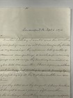 1875 Coudersport  Pennsylvania Handwritten Letter Beautiful Writing Ephemera