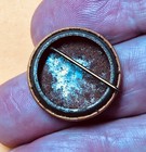 1930s Original Miller High Life Beer Girl In The Moon Button Pin Pinback Vtg
