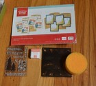Stampin Up Here   s To You March 2021 Paper Pumpkin Kit Bonus Stencil   Sponge Ink