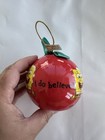 New Vintage 2003 Enesco Spongebob Squarepants I Do Believe Christmas Ornament