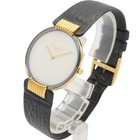 Christian Dior Bagheera Wrist Watch L47 153 3 Quartz Gp Leather Belt Used Women