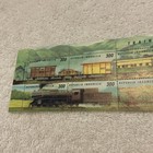 Indonesia trains-1998-block Of 10-stamps -what You See It What You Get-mnh 40 20