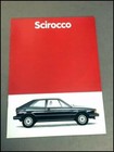 1981 Vw Volkswagen Scirocco And S 12-page Vintage Car Sales Brochure Catalog Set