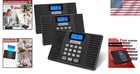 Wireless Intercoms For Home Office 3 Stations Full Duplex 1400ft Range