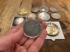 Lot Of 11 Morgan Silver Dollar And Other Replicas Copy Coins Novelty Skulls Read