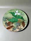 Norman Brumm Enamel On Copper Plate Flowers