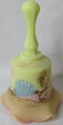 Fenton Nautilus Collection Burmese Bell 7666sb Handpainted Signed Ltd Ed 1986