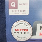 Sunbeam Queen Blanket Grey Microplush  12 Heat Settings  Rich And Cozy Auto-off 