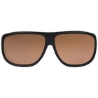 Jonathan Paul Polarized Xl Sunglasses Fitovers Aviator Black Amber Av001a