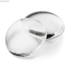 Decorative Mosaic Gemnique X-large Glass Gems Clear  48 Oz  