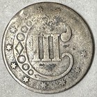 1853 Three Cent Silver