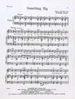 Something Big Sheet Music Kwamina 1961 Musical Flop Richard Adler
