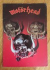 Motorhead  iron Fist  Concert Tour Program March 19  1982 Ticket Lemmy Kilmister