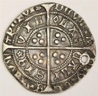 C1430 England Henry Vi Silver Groat Fourpence A au Details Small Hole
