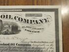 Standard Oil Stock Certificate Rockefeller Signed 1874 Lot O 25 Shares Chevron
