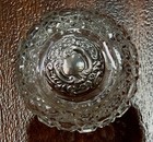 Antique English Levi   Salaman Cut Crystal Sterling Silver Lid Cologne Bottle