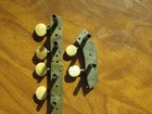 Antique Brass Tuning Machines Tuners Bone Buttons European