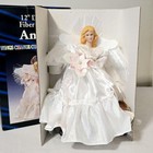 Vintage 12  Fiber Optic Angel Tree Topper Midwestern Home  New In Box Color