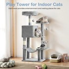 44 In Cat Tree Tower Condo With Scratching Posts For Kittens Pet House Furniture