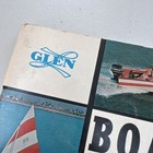 Vintage 1960 Glen Boat Plans Full Size Patterns Frame Kits Catalog