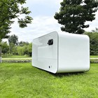 13x7x8ft Prefab Tiny House Cabin Pod Glass Bath Bedroom Modern Outdoor Home