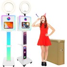 2 In 1 Ipad   Camera Photo Booth Photography Kit W  Ring Light For Wedding