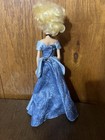 Cinderella Doll Disney Parks Doll Blue Sparkle Dress Black Choker Messy Hair