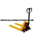 Manual Pallet Truck 3300 Lbs Capacity 27x43 Hi Rise High Lift Pallet Jack Steel