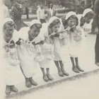 Vintage Snapshot Photo African American Women In Pretty Dresses And Hats