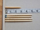 Vintage Bone Crochet Hooks Susan Bates Ice Cream Cone All Size 5   Stiletto Awl