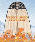 Men s Sherpa Lined Fleece Shirt Jacket Plaid Flannel Zip Up Hoodies Winter Coat