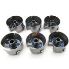 6pcs Bobbin Cases Fit Juki Ddl   5550  Ddl   8500  Ddl   8700  Consew 220  230  310